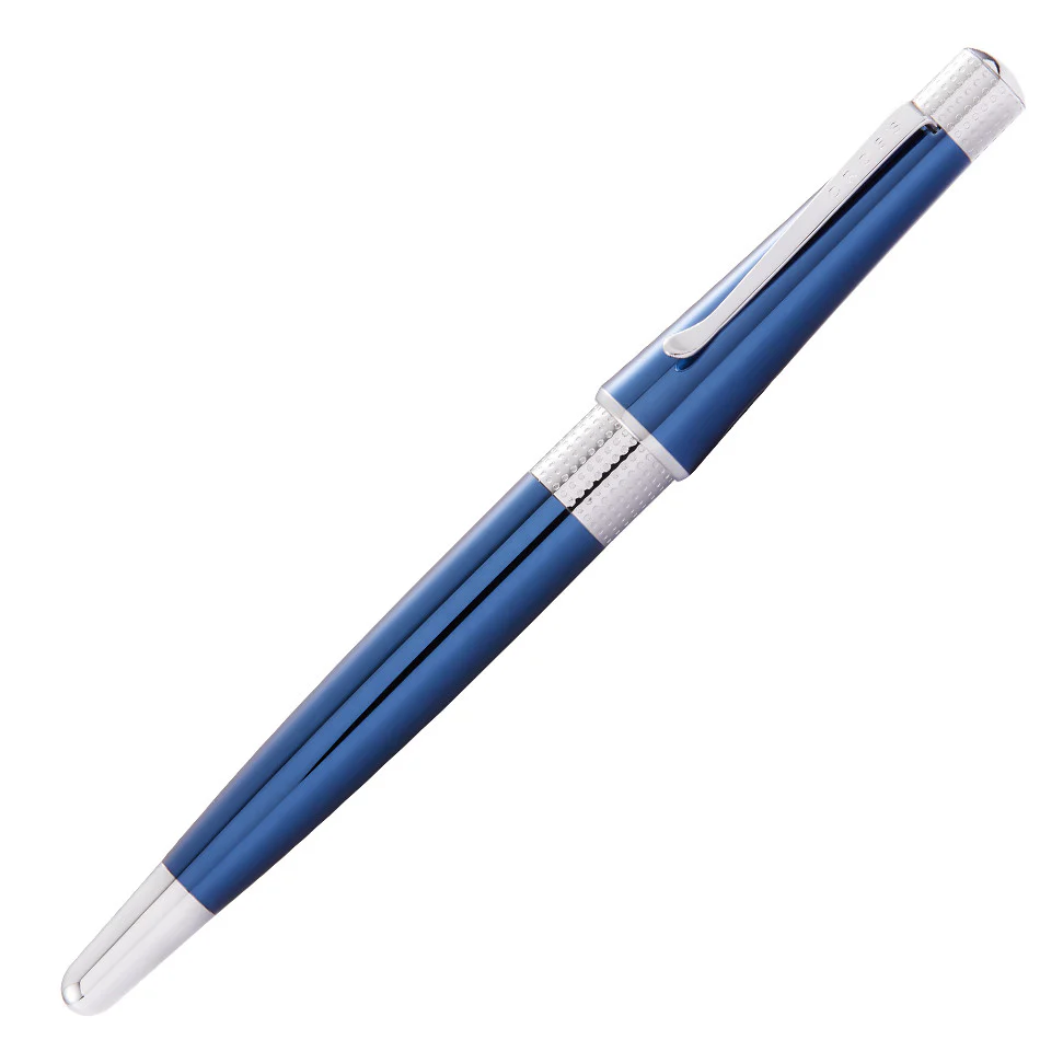 Cross Beverly Cobalt Blue Lacquer Rollerball Pen - Image 4