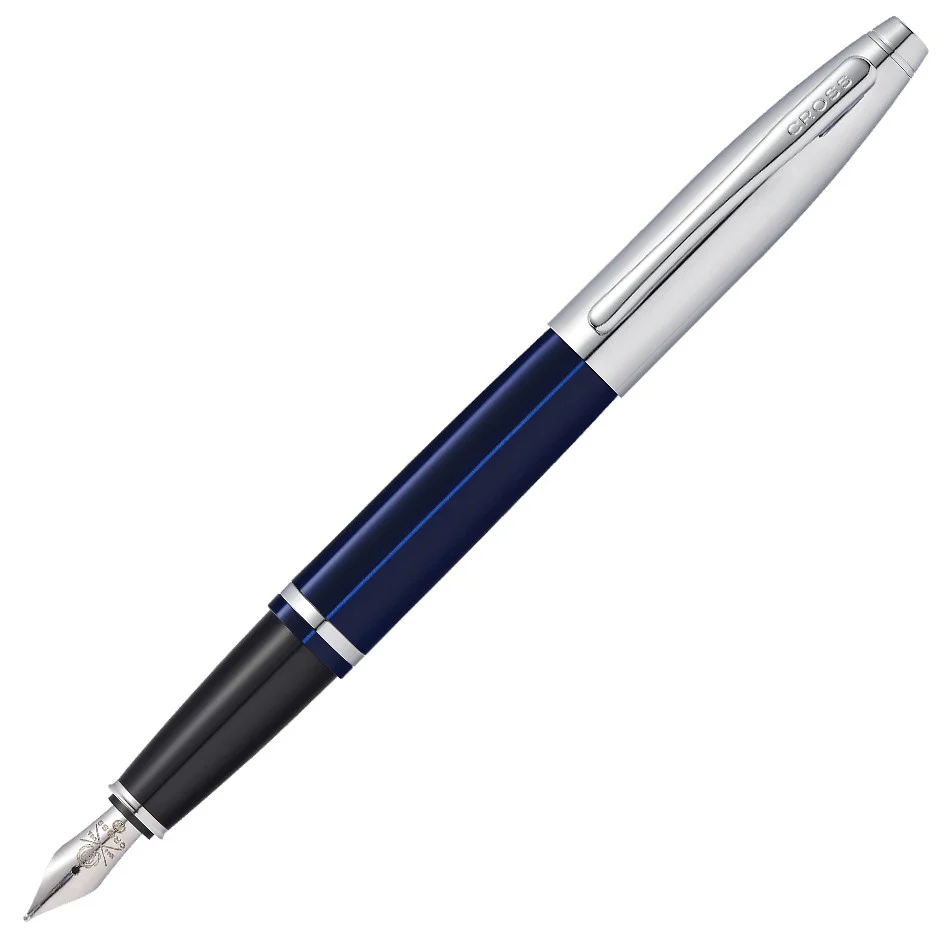 Cross Calais Fountain Pen Blue Lacquer