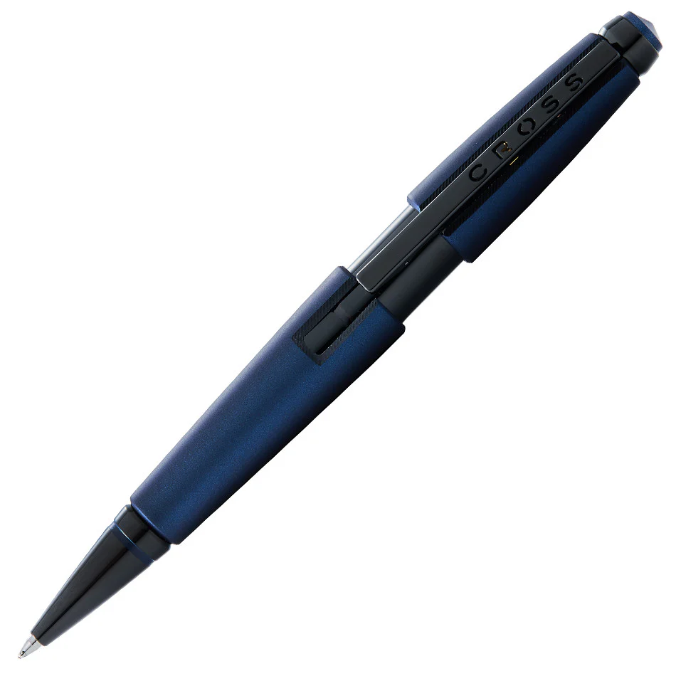 Cross Edge Telescopic Selectip Rollerball Pen Matt Blue