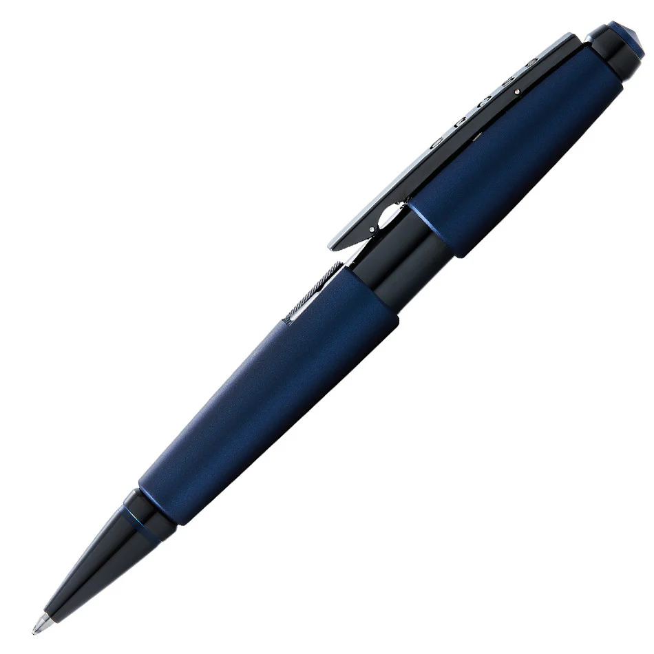 Cross Edge Telescopic Selectip Rollerball Pen Matt Blue - Image 4