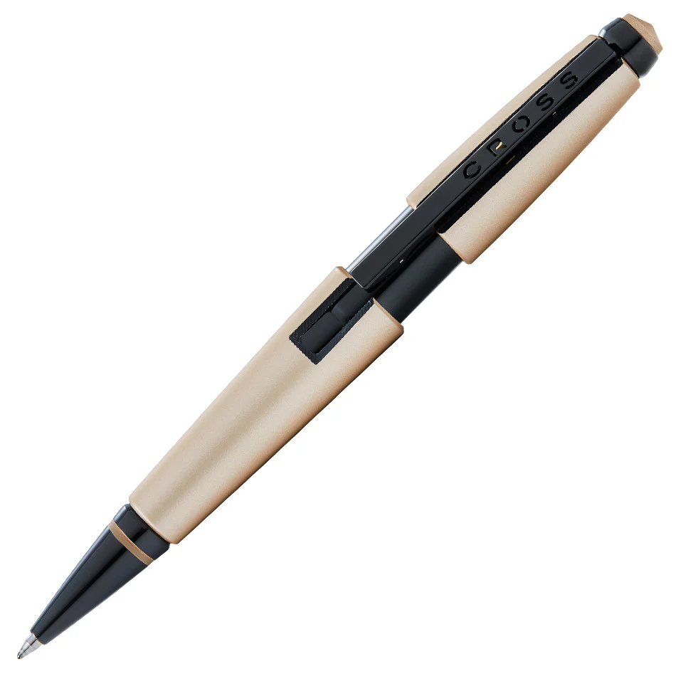 Cross Edge Telescopic Selectip Rollerball Pen Matt Hazelnut