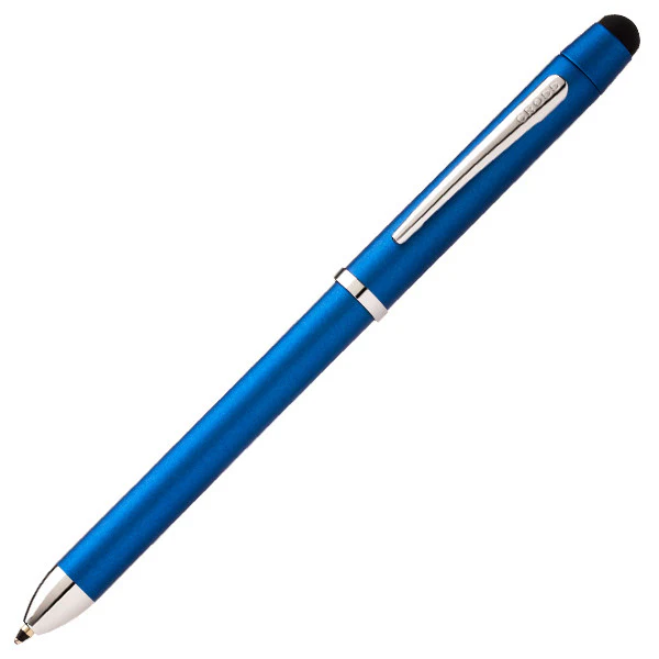Cross Tech 3+ Multifunction Pen with Stylus Metallic Blue