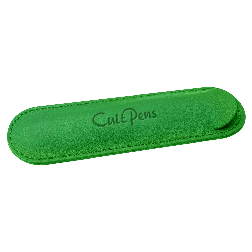 Cult Pens Exclusive Eco Leather Pen Pouch for One Sport Pen by Kaweco Apple Green
