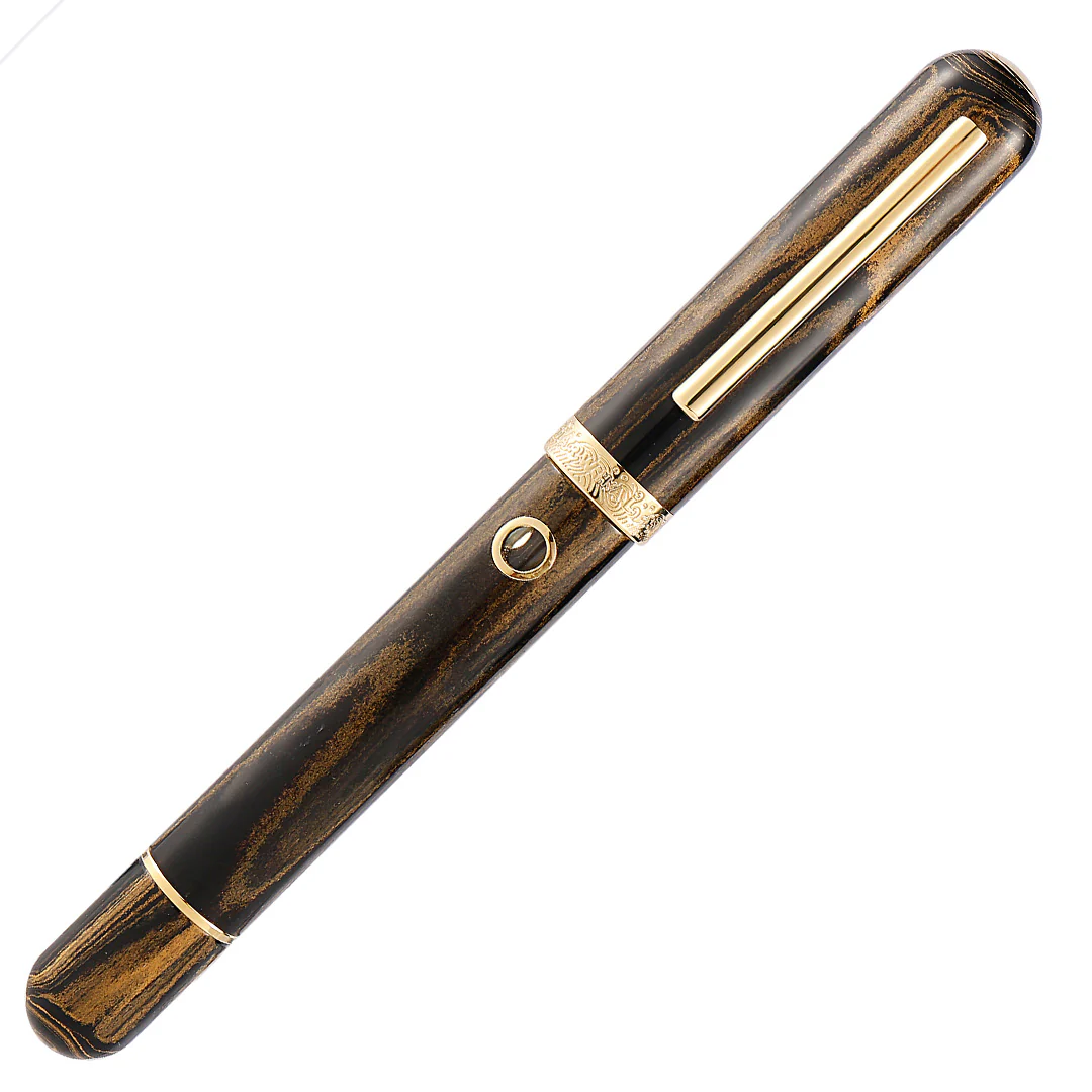 Cult Pens Exclusive Gold Camerae Nautilus Fountain Pen by Nahvalur - Image 3