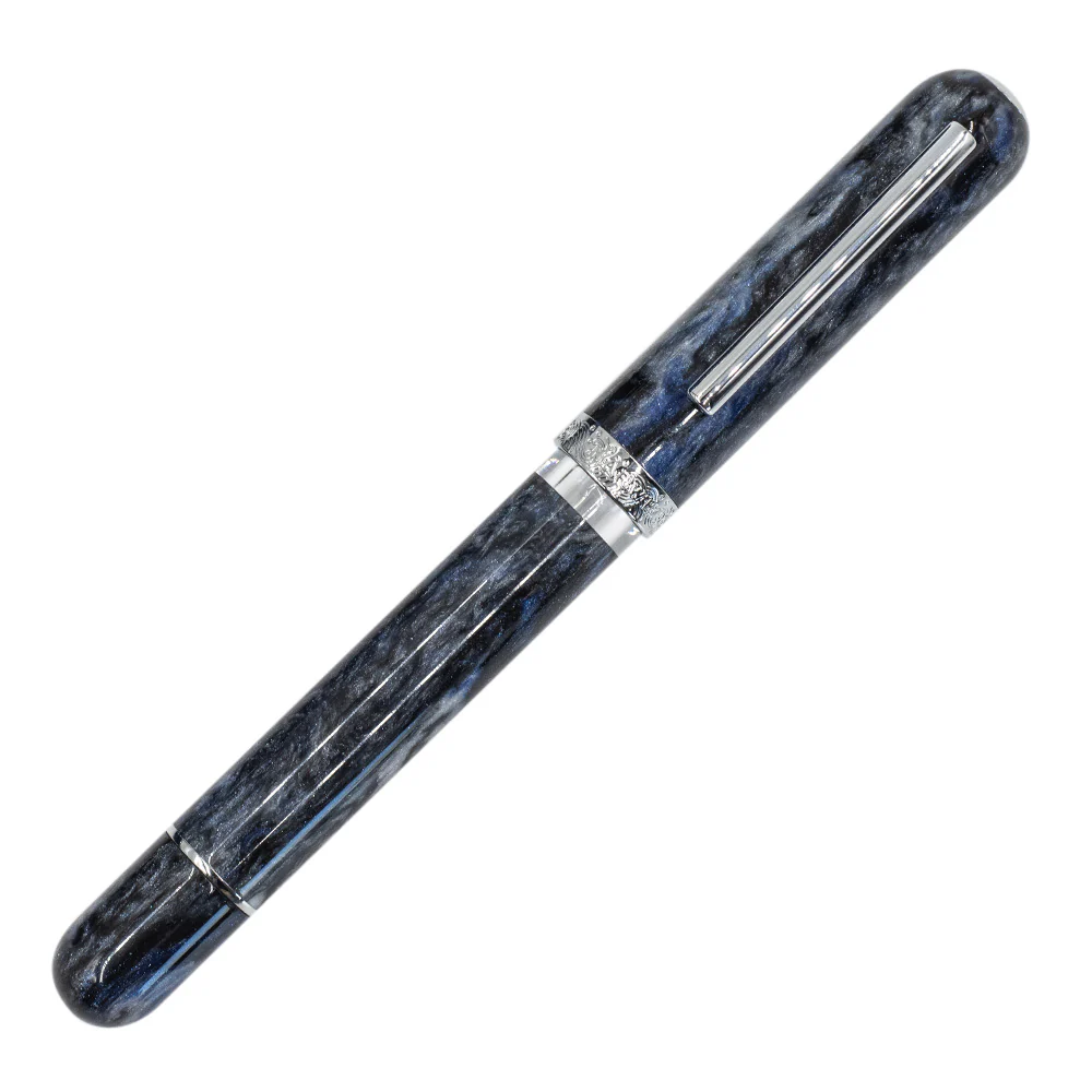 Cult Pens Exclusive Voyage Cosmic Grey Fountain Pen by Nahvalur - Image 4