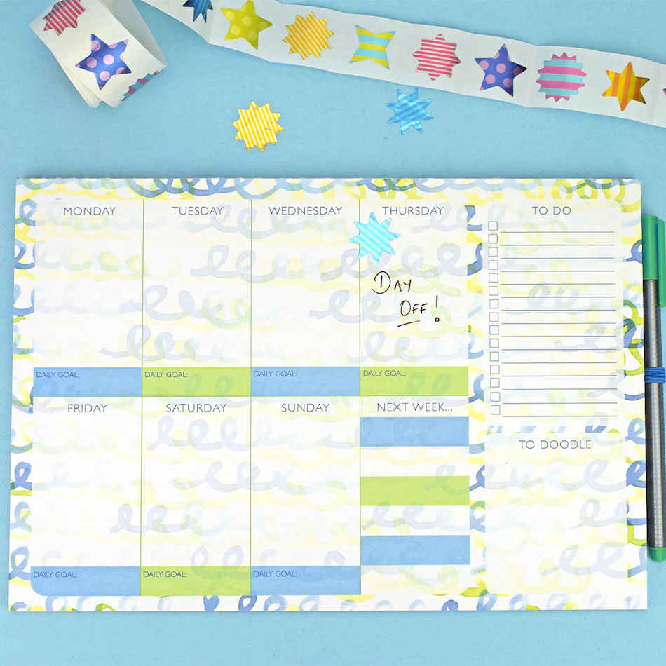 Cult Pens Squiggles Weekly Planner - Image 3