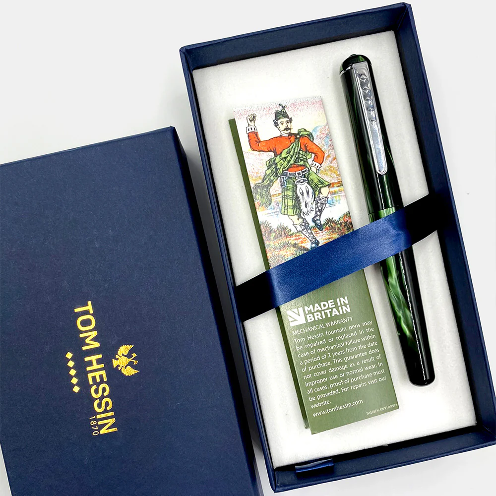 Cult Pens x Tom Hessin Special Edition Emerald Green Fountain Pen - Image 3