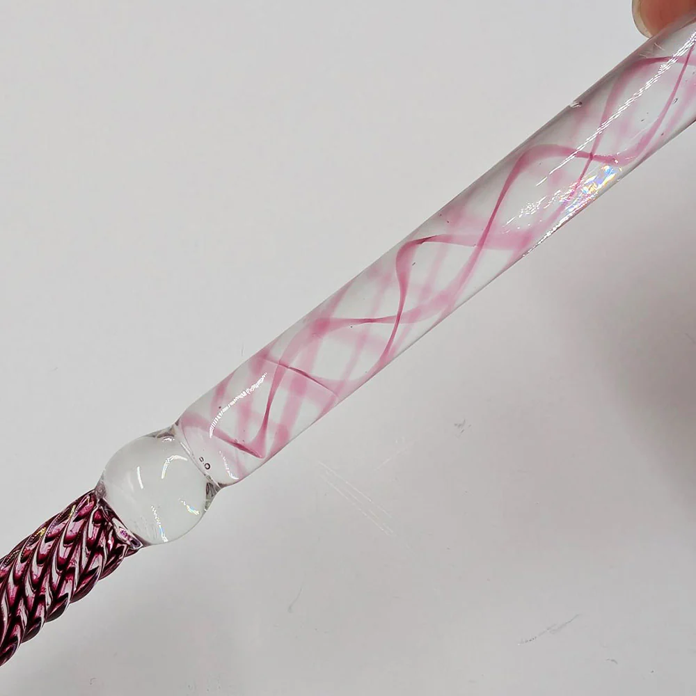 Cult Pens x Jacques Herbin Glass Dip Pen Larme De Cassis - Image 7