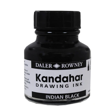 Daler-Rowney Black Kandahar Ink
