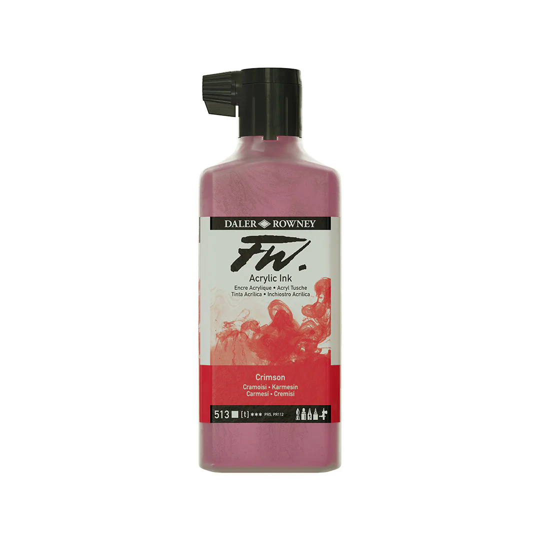 Daler-Rowney FW Artists Acrylic Ink 180ml - Image 3