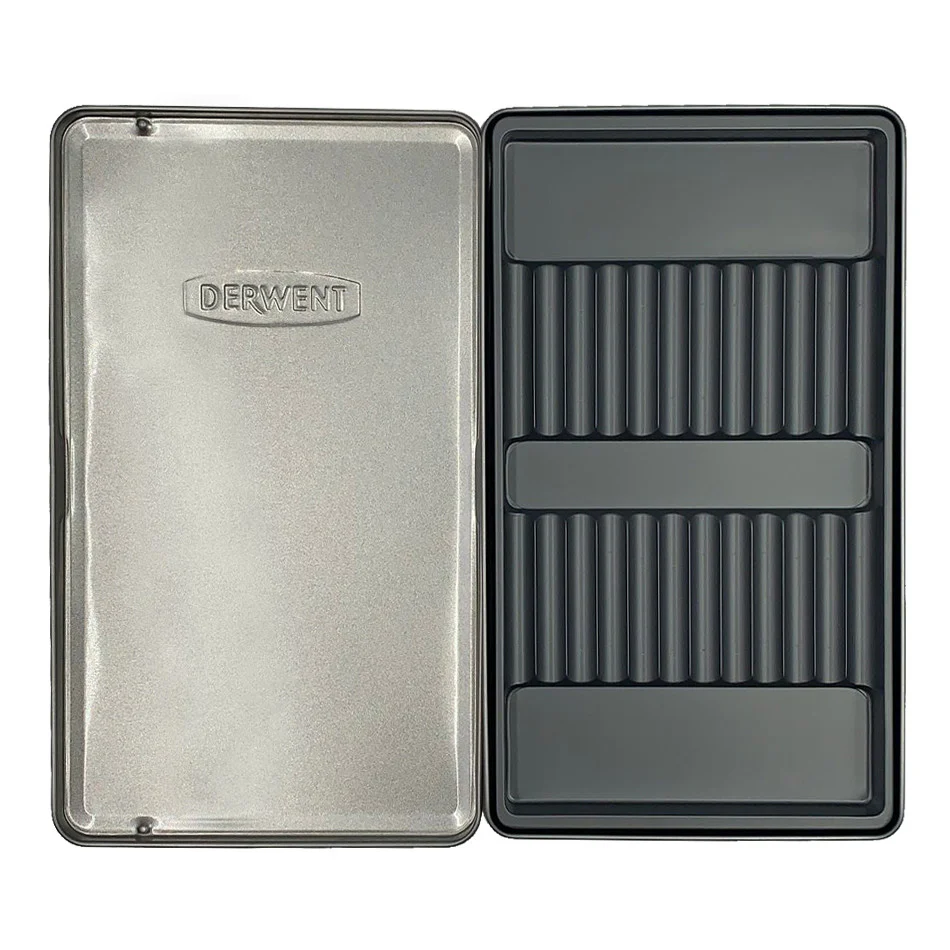 Derwent Silver Tin for 12 Pencils