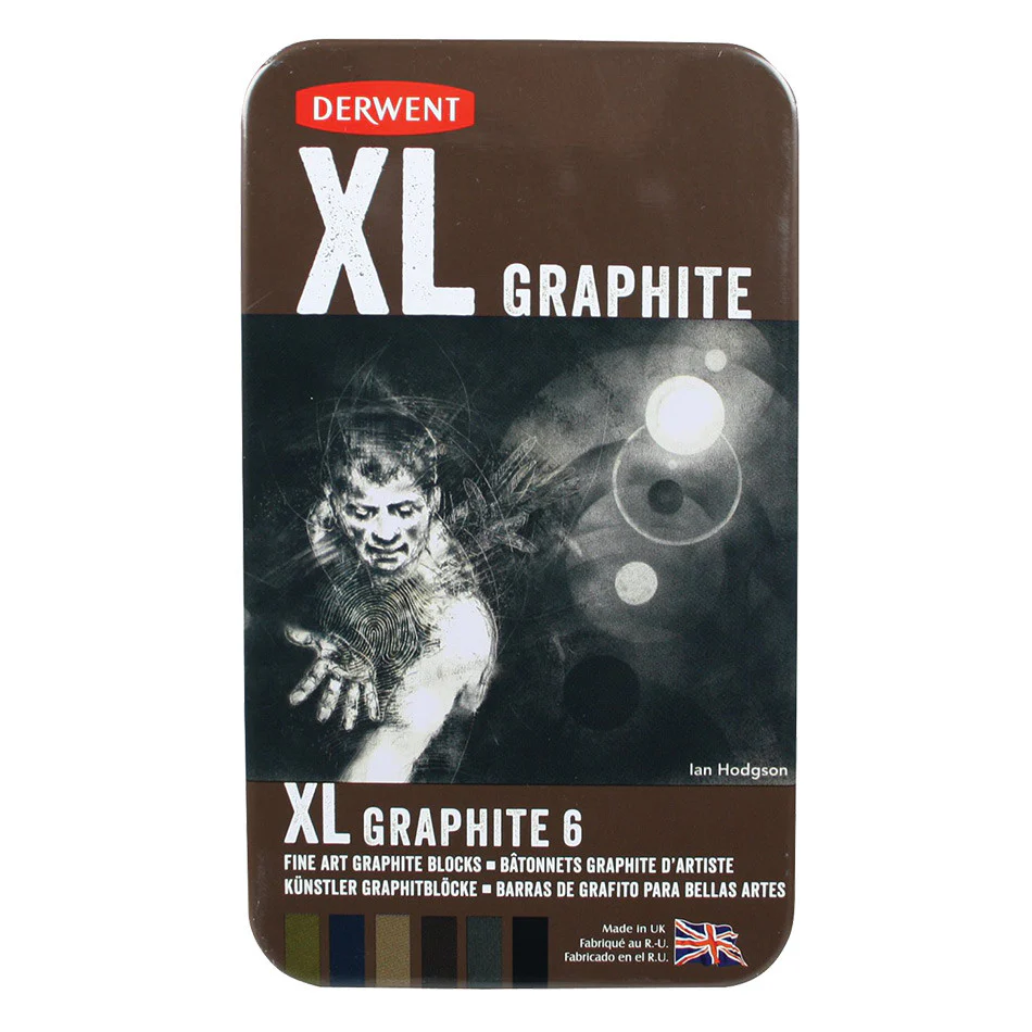 Derwent XL Graphite Tin of 6
