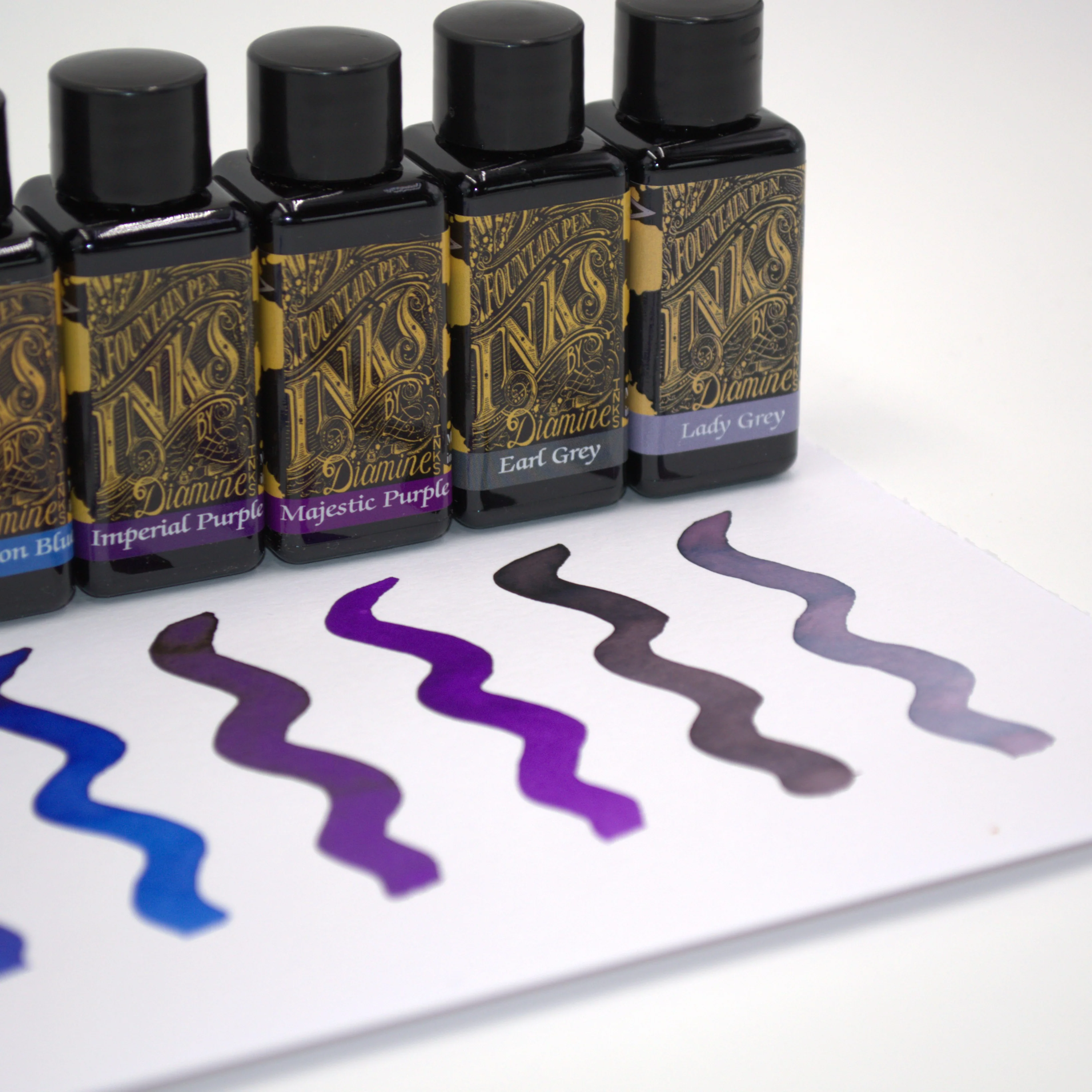 Diamine 30ml Set of 7 Colours Nobility - Image 3