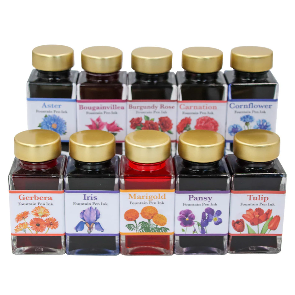 Diamine Flower Collection Ink Bottle 50ml - Image 4