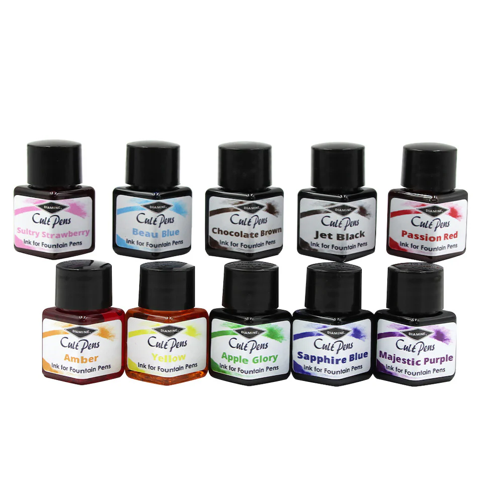 Diamine Ink 12ml Set of 10 Pride Colours