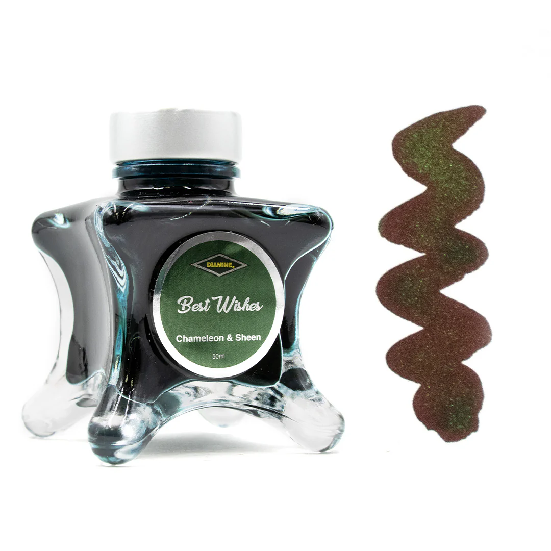 Diamine Inkvent Green Edition 50ml Ink - Image 7