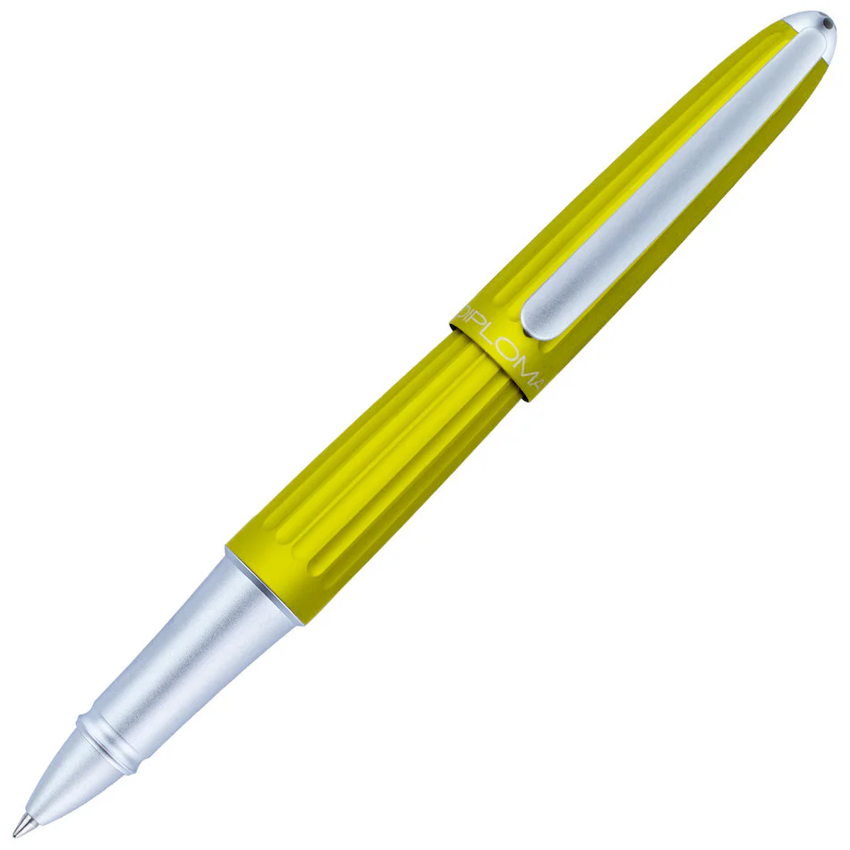 Diplomat Aero Rollerball Pen Citrus Chrome