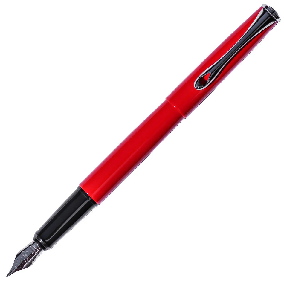 Diplomat Esteem Fountain Pen Red Lacquer