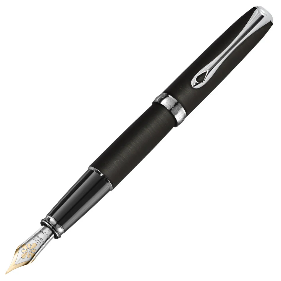 Diplomat Excellence A2 Gold Nib Fountain Pen Oxyd Iron