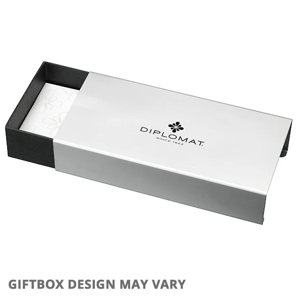 Diplomat Excellence A2 Guilloche Chrome Pencil - Image 2