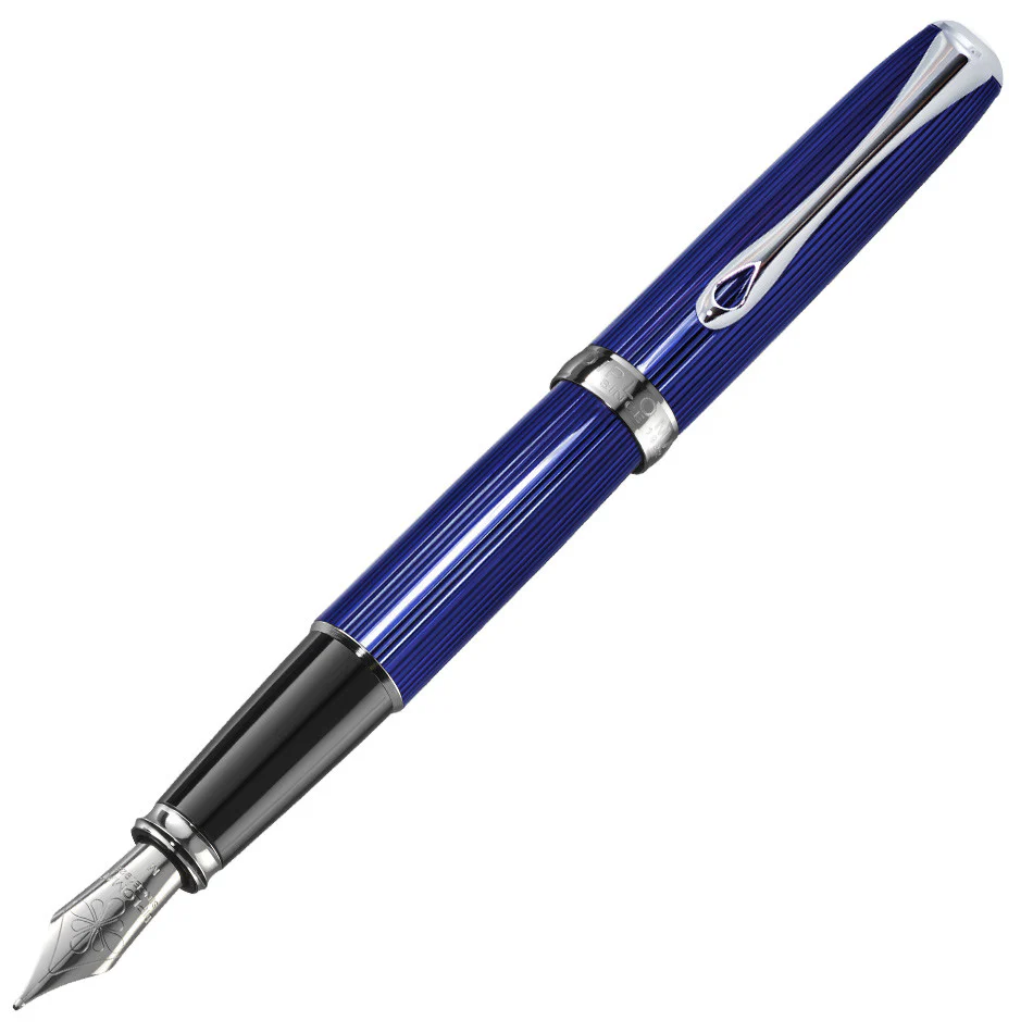 Diplomat Excellence A2 Skyline Fountain Pen Blue