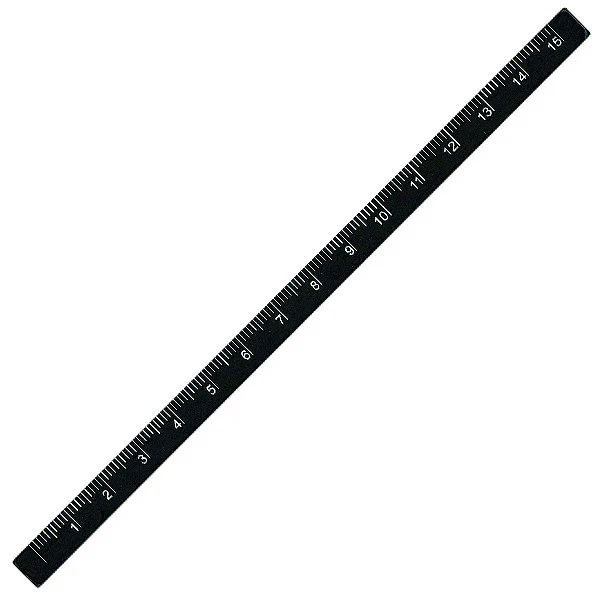 e+m Scale Wooden 15cm Ruler