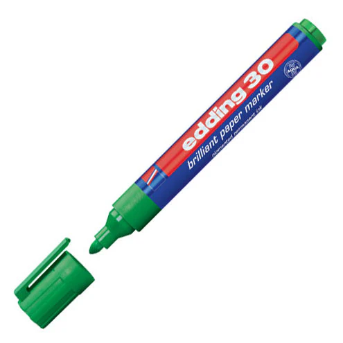edding 30 Brilliant Paper Marker Pen Bullet - Image 4