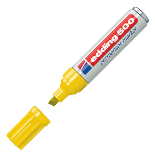 edding 500 Permanent Marker Pen Chisel - Image 5