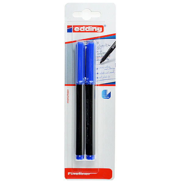 edding Fineliner Handwriting Pen Set of 2