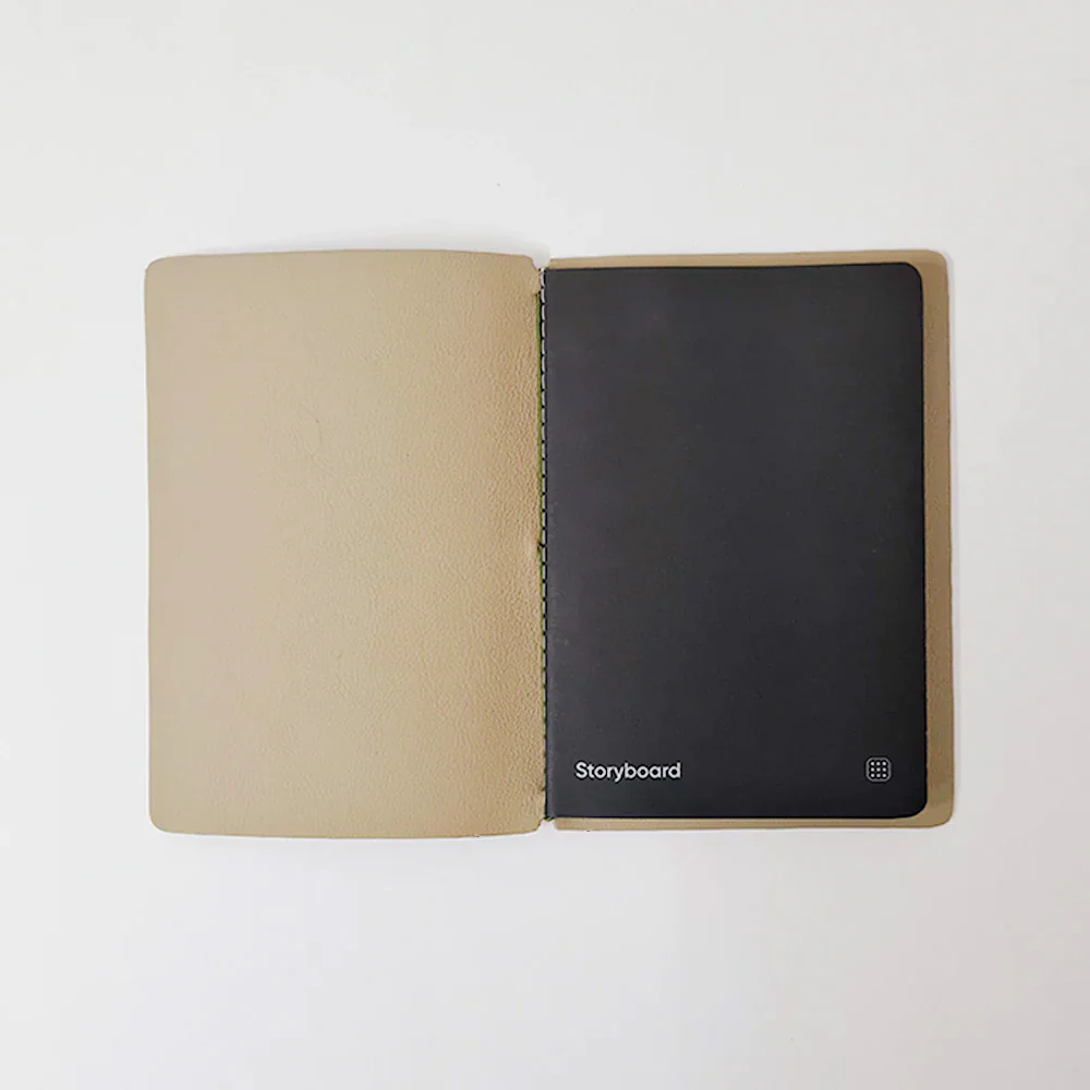 Endless Explorer Refillable Cactus Leather Regalia Paper Journal Beige - Image 3