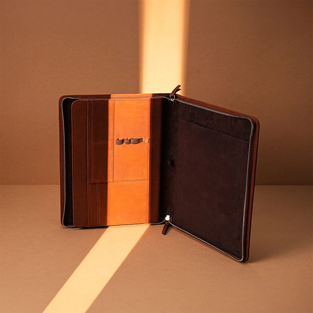 Endless Folio A4 with Storyboard Spiral Notebook Brown - Image 2