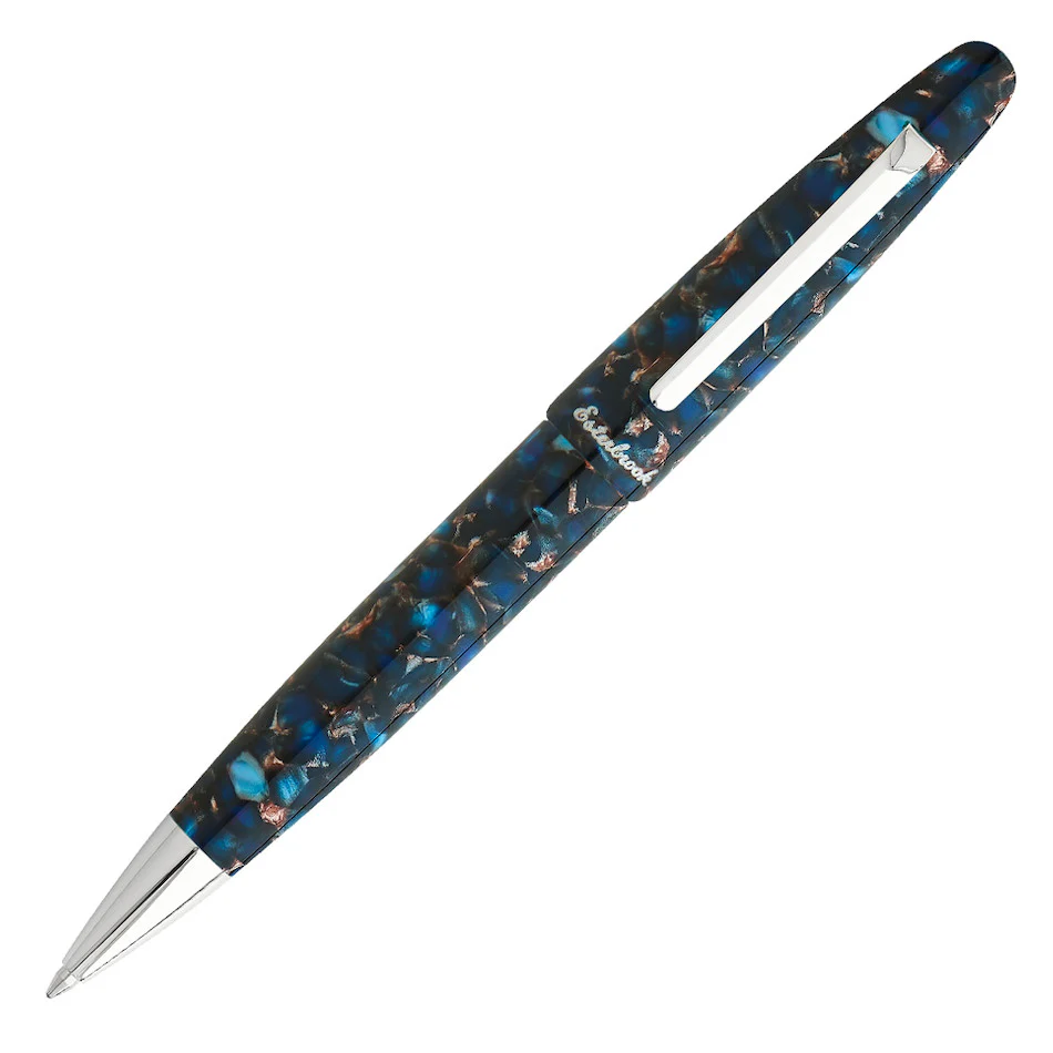 Esterbrook Estie Ballpoint Pen Nouveau Bleu with Palladium Trim