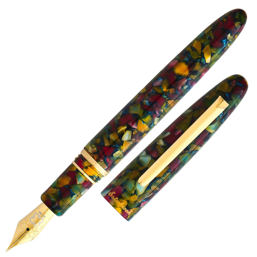 Esterbrook Estie Fountain Pen Botanical Gardens Gold Custom Scribe Nib