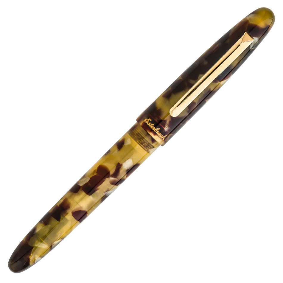 Esterbrook Estie Fountain Pen Tortoise With Gold Trim - Image 3