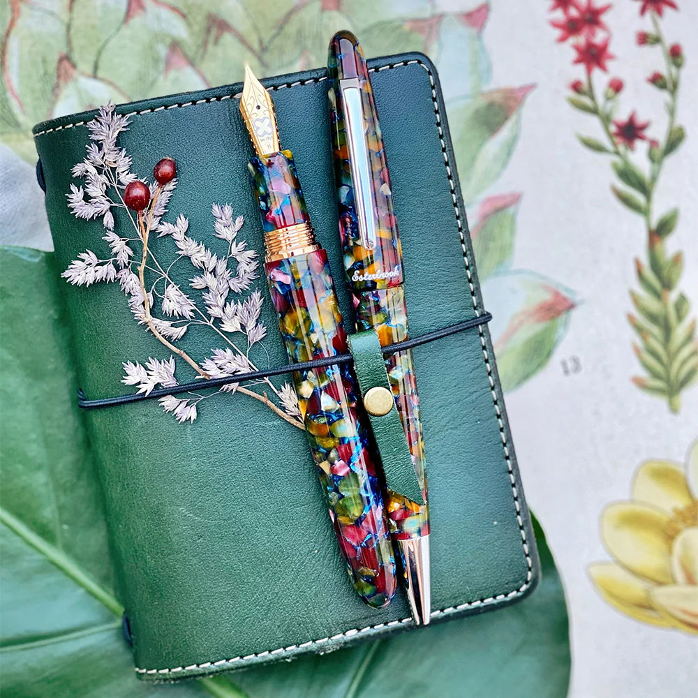 Esterbrook Estie Oversize Fountain Pen Botanical Gardens Gold - Image 5