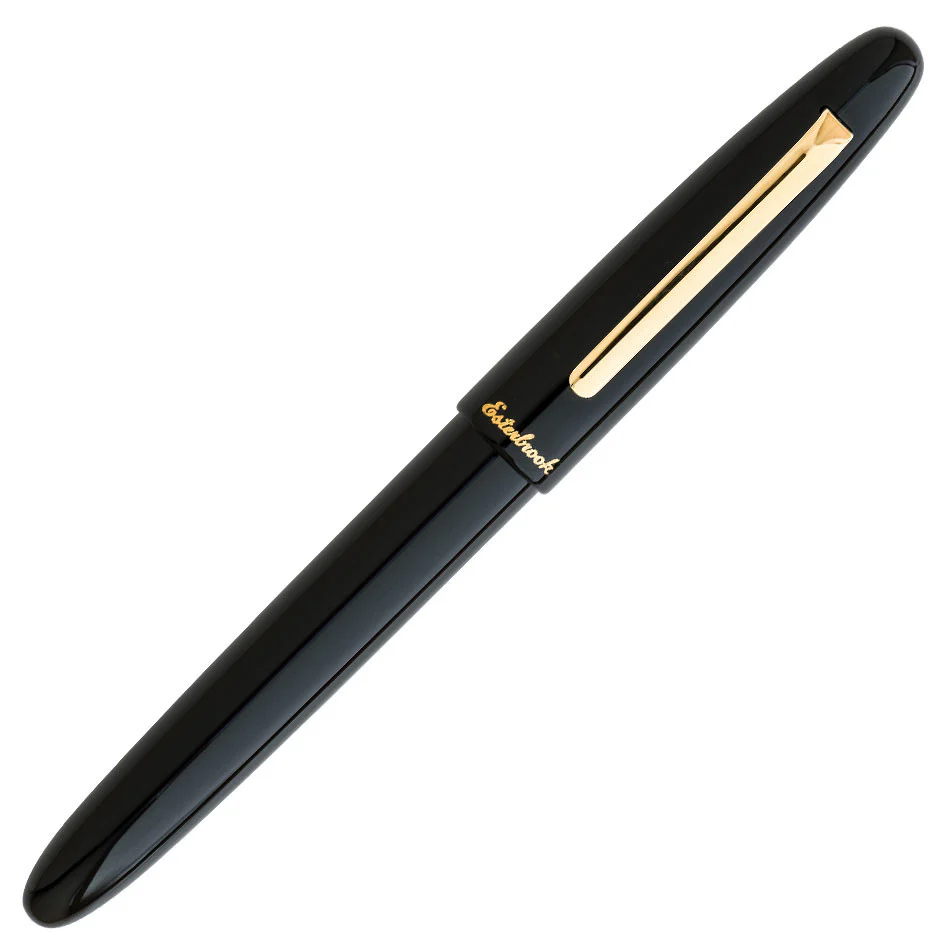 Esterbrook Estie Rollerball Pen Ebony With Gold Trim - Image 2