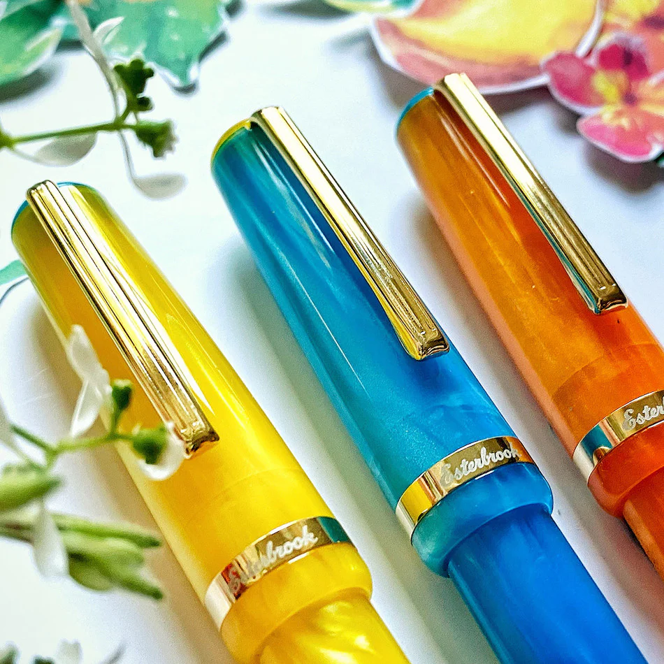 Esterbrook JR Pocket Fountain Pen Blue Breeze - Image 3