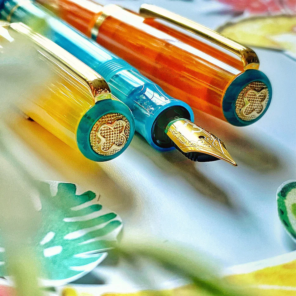 Esterbrook JR Pocket Fountain Pen Blue Breeze - Image 4