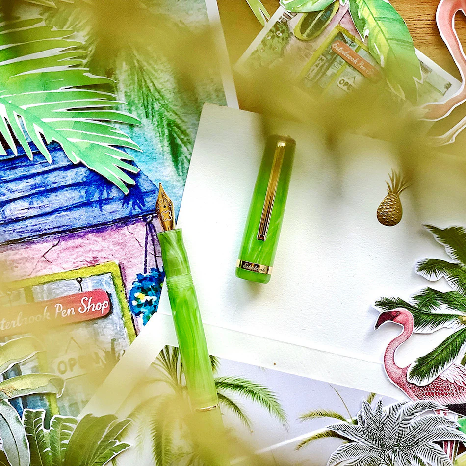 Esterbrook JR Pocket Fountain Pen Key Lime - Image 3