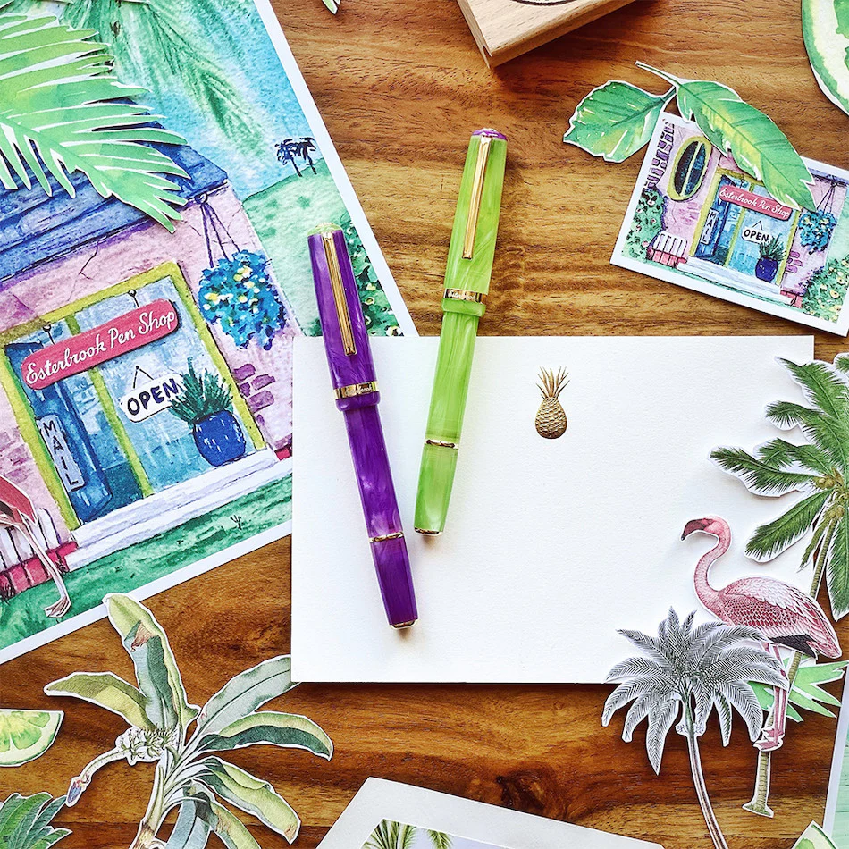 Esterbrook JR Pocket Fountain Pen Key Lime - Image 6