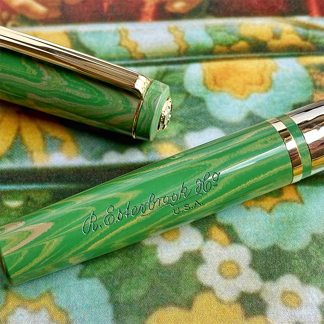 Esterbrook Model J Fountain Pen Lotus Green Custom Gena - Image 4