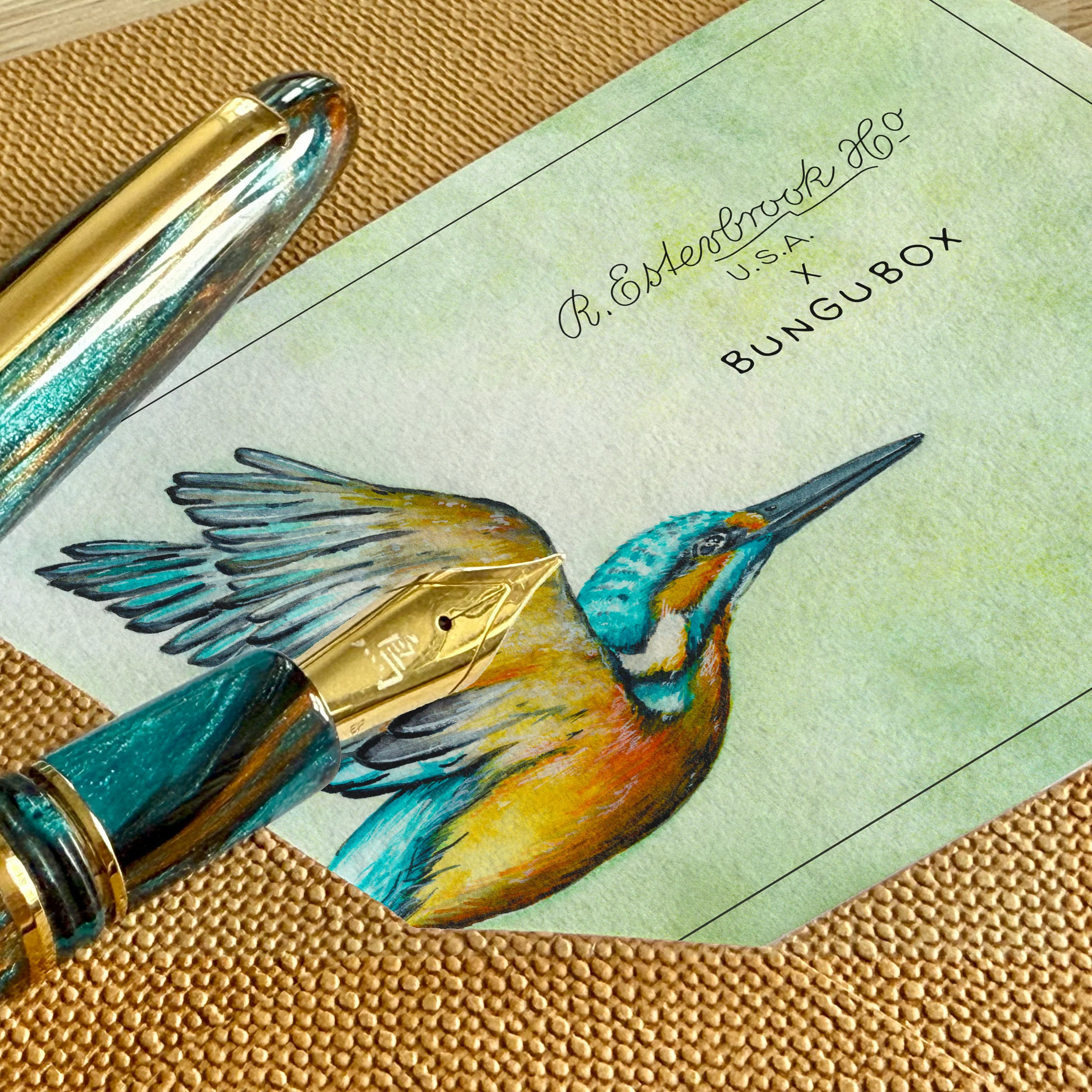 Esterbrook x BUNGU Box Kingfisher Edition Blotter Paper - Image 3