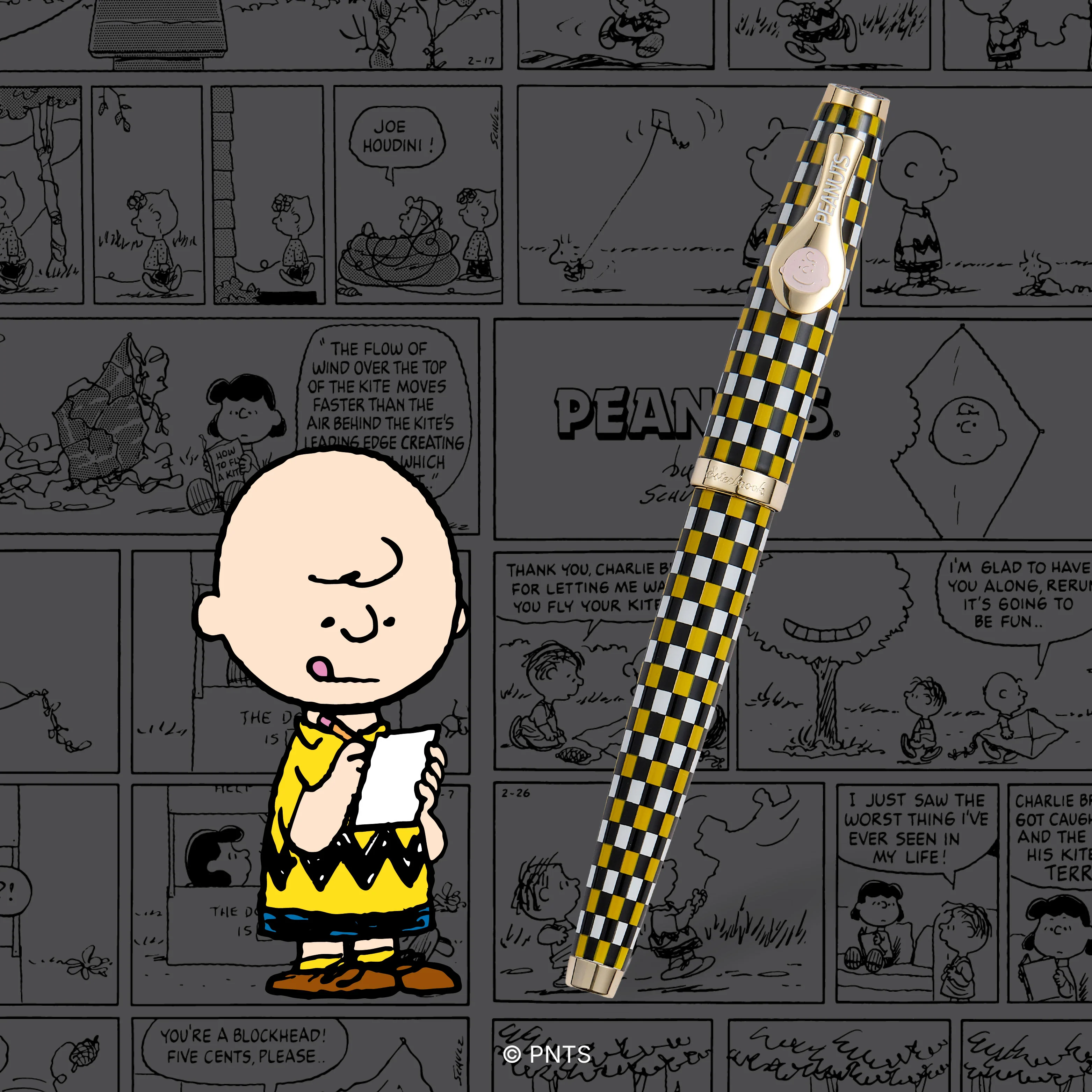 Esterbrook x Peanuts 75th Anniversary Edition Estie Fountain Pen Charlie Brown - Image 2