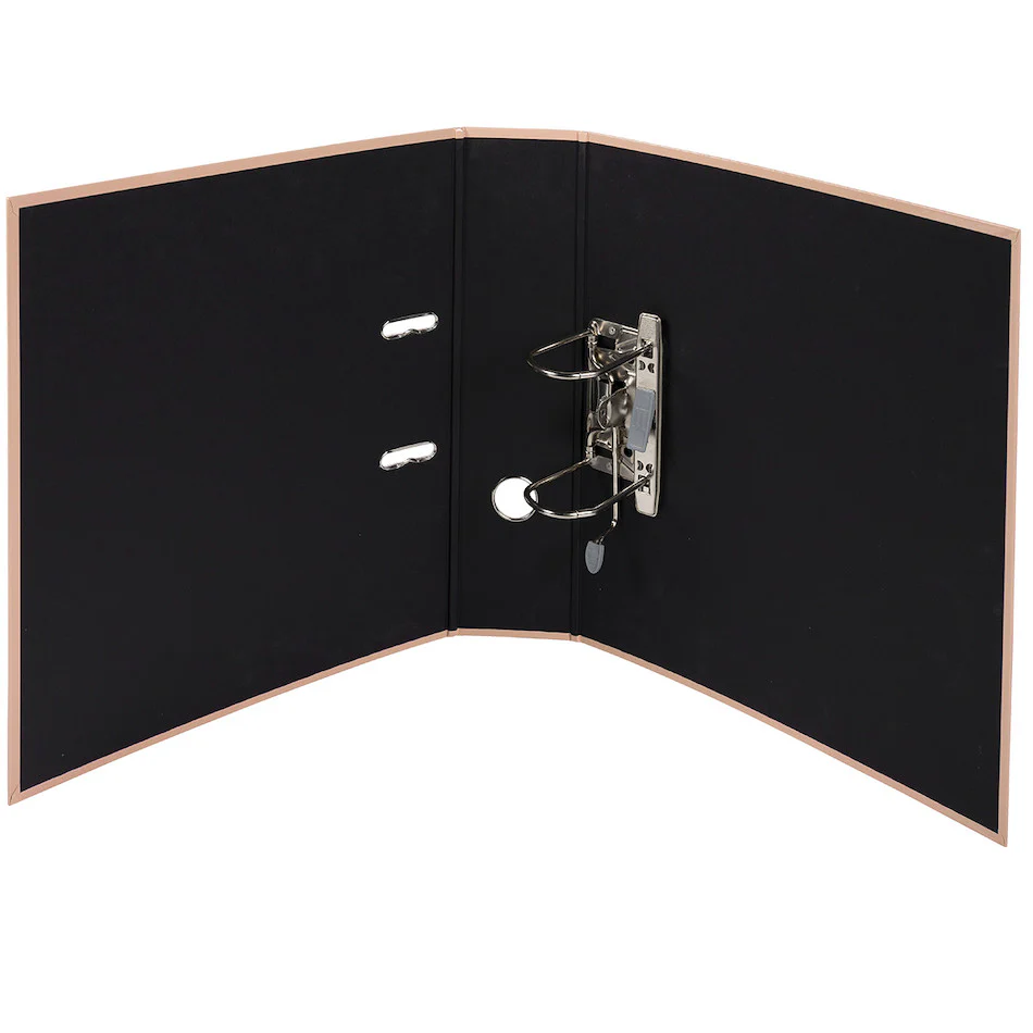 Exacompta Aquarel A4 Lever Arch File Coral - Image 2