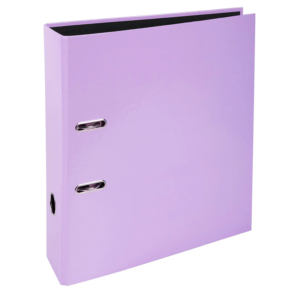 Exacompta Aquarel A4 Lever Arch File Mauve