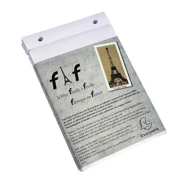 Exacompta FAF Desk Pad Refill No.4 (21 x 13.5) Plain