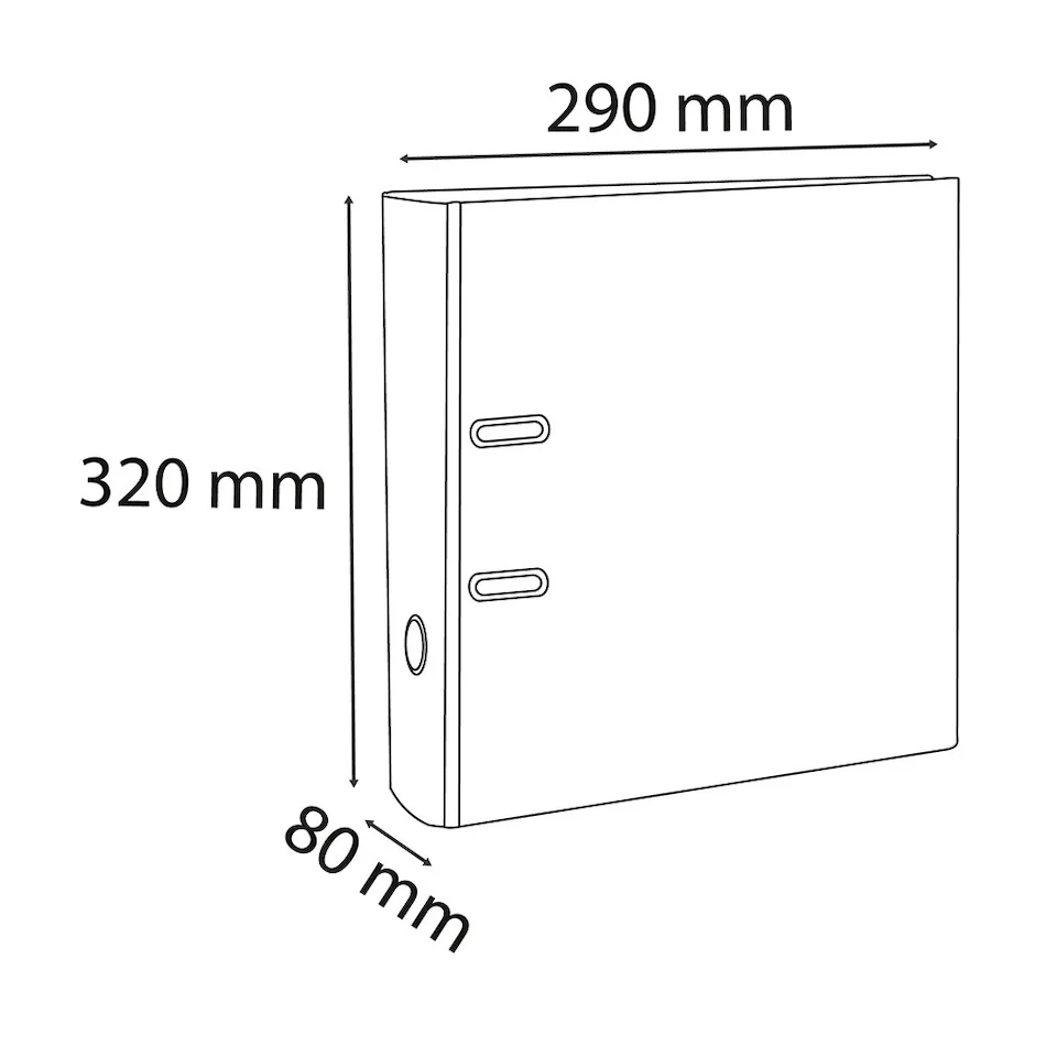 Exacompta Forever Prem'Touch Lever Arch Folder A4 Green - Image 3