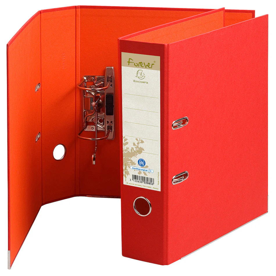 Exacompta Forever Prem'Touch Lever Arch Folder A4 Red