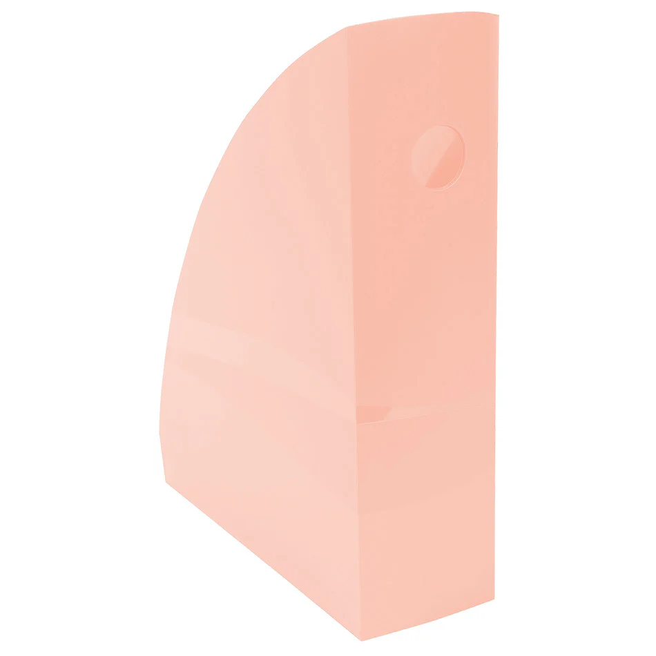 Exacompta Mag-Cube Magazine File Pastel Coral