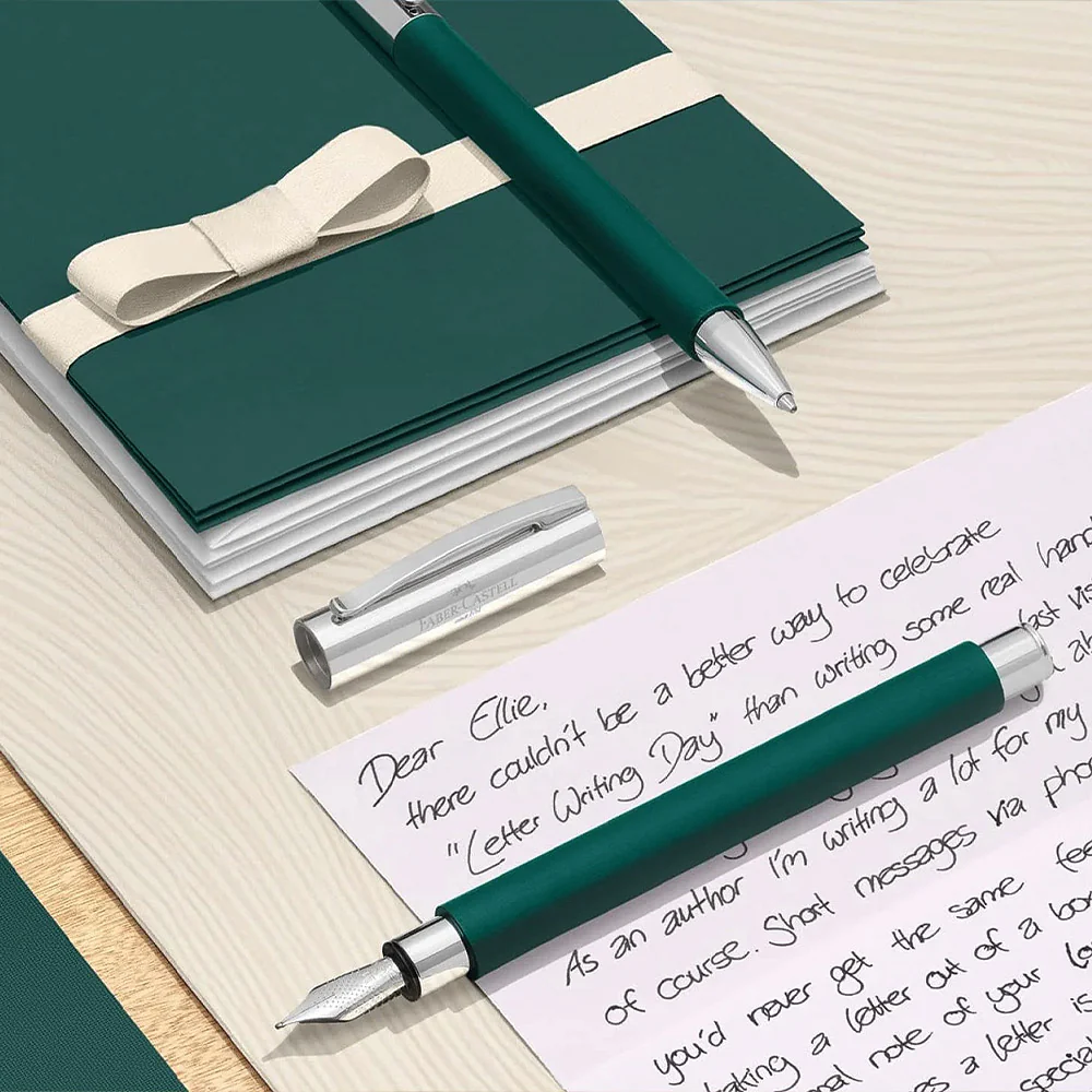 Faber-Castell Ambition Fountain Pen Soft Teal - Image 2